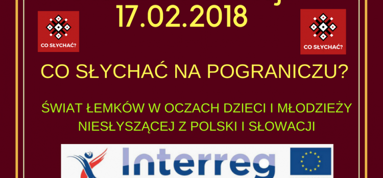 Konferencja „Co słychać na pograniczu?