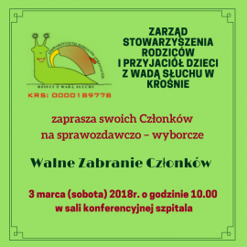 Walne zebranie – marzec 2018