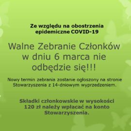 Walne zebranie 2021