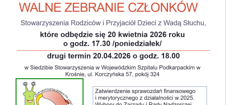 Walne zebranie 2026 Walne zebranie 2026